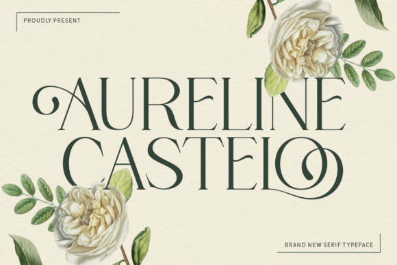 Aureline Castelo - Elegant Serif Typeface