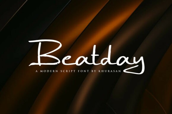 Beatday Font for Business Branding