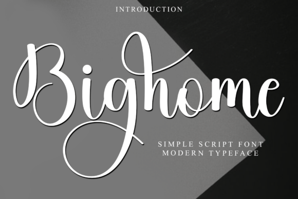 Bighome Font Review