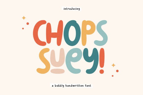 Chops Suey Font Review