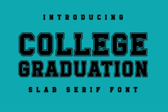 Collegegraduation Font for Creative Makers
