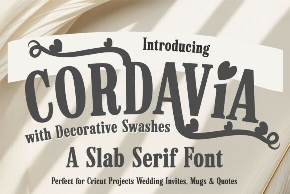 Cordavia Bold Swash Font