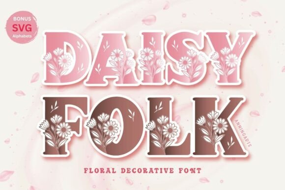 Daisyfolk Font for Creative Campaigns