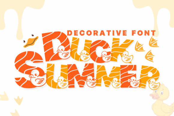 Duck Summer Font for Creative Brands