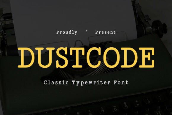 Dustcode Font for Creative Makers
