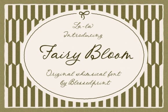 Fairy Bloom Font for Creative Projects