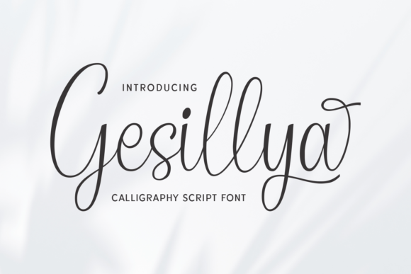 Gesillya Font for Creative Projects