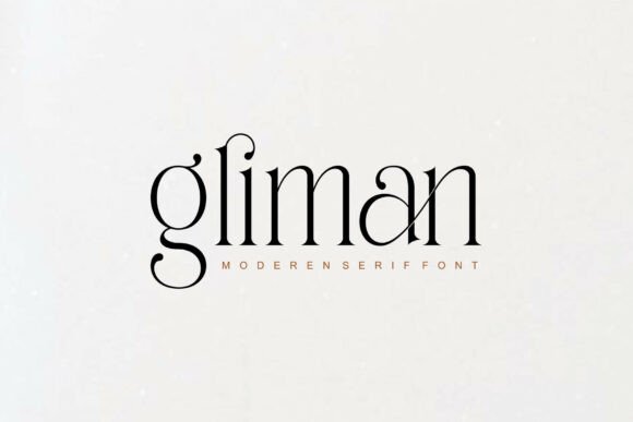 Gliman: A Stylish Serif Font for Business Branding