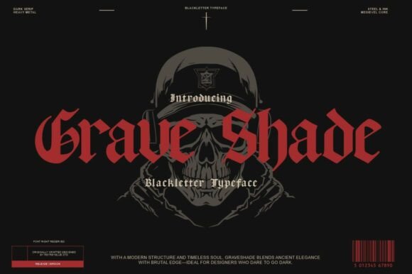 Grave Shade Font for Bold Branding