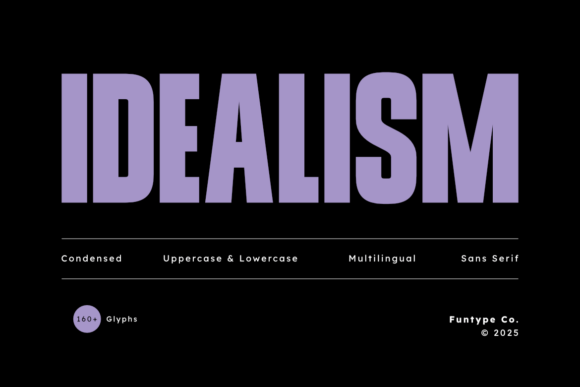 Idealism Font: Modern Sans Serif for Creative Makers