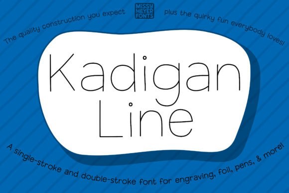 Kadigan Line Font Review