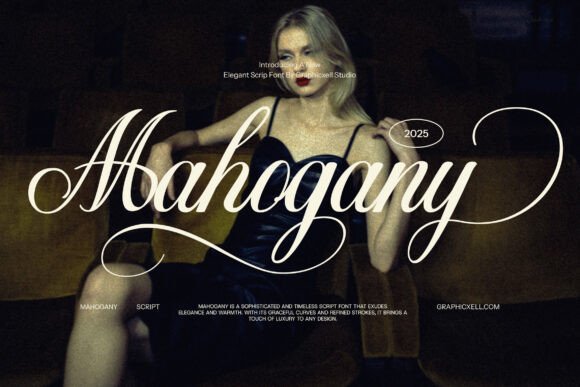 Mahogany Font for Creative Makers