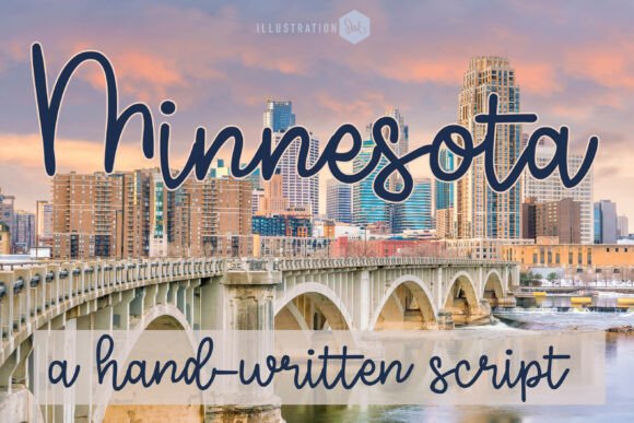 Minnesota Font for Handmade Creations