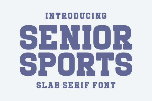 Senior Sports Font for Bold Campaigns