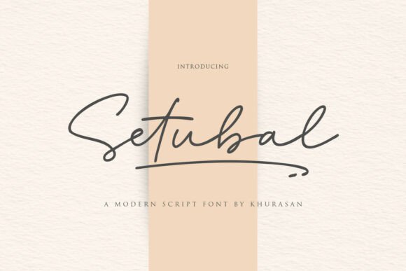 Setubal Font for Web Design