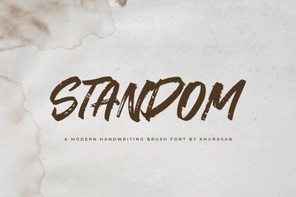 Standom Font for Creative Makers