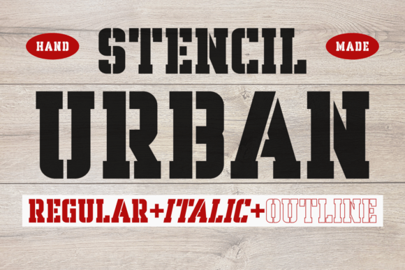 Stencil Urban Font Review