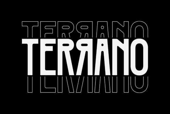 Terrano: A Futuristic Font for Bold Branding