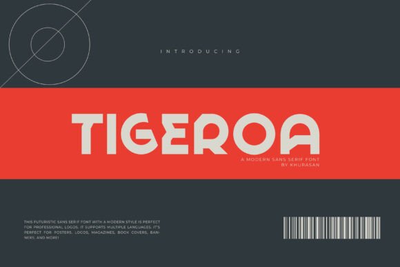 Tigeroa Font for Business Branding